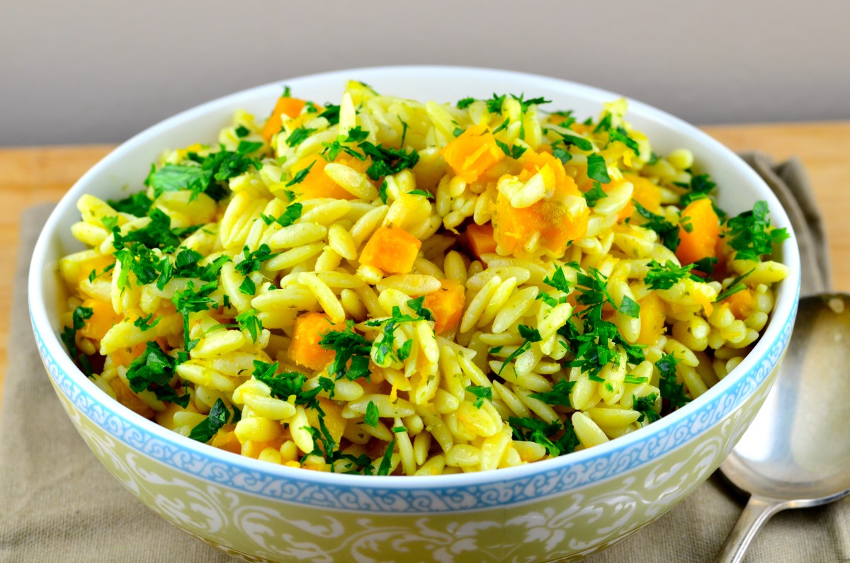Butternut Squash Orzo Recipe